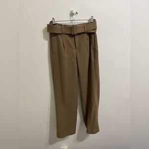 Banana Republic Petite Flannel Belted Trousers